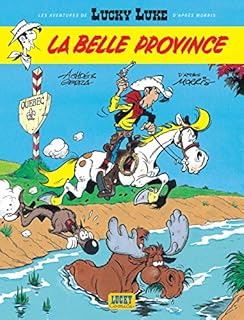 jaquette livre Les Nouvelles Aventures de Lucky Luke, tome 1 : La Belle Province