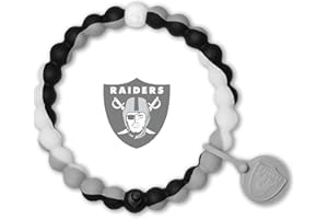 Lokai NFL Collection Bracelet, Las Vegas Raiders, Size Small (6")