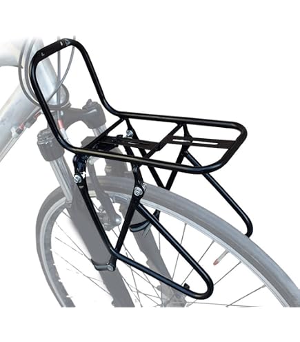 Portapacchi Anteriore Pelago Commuter Rack In Acciaio Inox, Argento, Tg M + EXPANDER