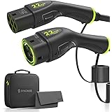 SYNCWIRE Cavo Tipo 2 22kW 5m 32A Trifase, Mode 3 EV Cavo Ricarica Tipo 2 a Tipo 2 per Auto Elettrica & PHEV per Model S/X/Y/3