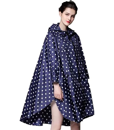 Pluie Avec ADOSSAC Imperméable Poncho Avec Capuche Zip Pour Adulte Poncho Pluie Femme Et Homme Cape De Pluie Manteau Imperméable Avec Capuche Cape Poncho Léger Coupe Vent Anti Pluie Voyage Vestes Anti-Pluie
