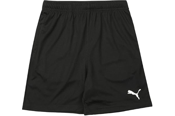 PUMA unisex - barn Stickade shorts Teamrise Träningsshorts Jr