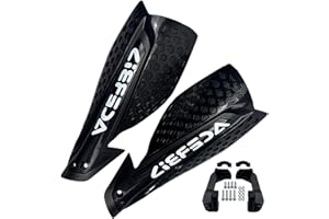 GENIKEER Paramanos Moto Trail | Protector Manos Moto Scooter | Protector De Manillar De Motocicleta | Paramanos Motocross Circuit para Ciclismo Al Aire Libre, 1 Par