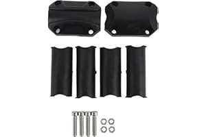 ‎ARAMOX Aramox Motorrad Motorschutz Stoßstangenblock Sturzbügel Schutz ABS Motorräder Zubehör Geeignet für 22/25 / 28mm Motorradsturzbügel