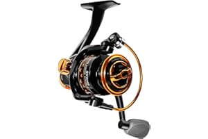 Moulinet d'été et centron, 12 + 1 BB léger et Ultra Lisse pour Moulinet de pêche Ice/Summer 3000/1000 par QINGLER