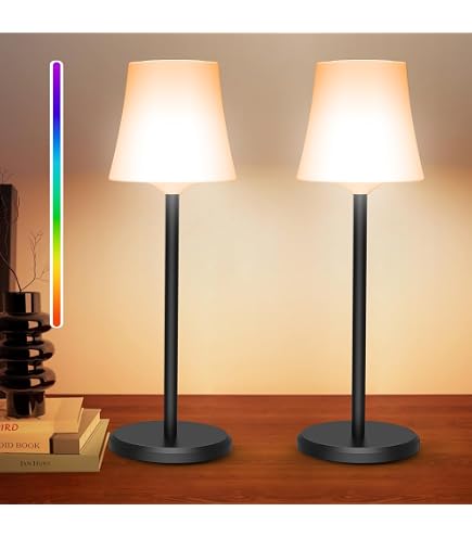 Lampada Da Tavolo A LED A Batteria Con Interruttore Touch Dimmerazione A 3 Livel