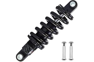 LvTu Mountain Bike Ammortizzatore Posteriore 125/150/ 165/ 190mm Primavera per XC Soft Tail, Biciclette Elettriche, MTB, Scooter, Bicicletta Pieghevole (Color : 190mm, Size : 850Lbs)