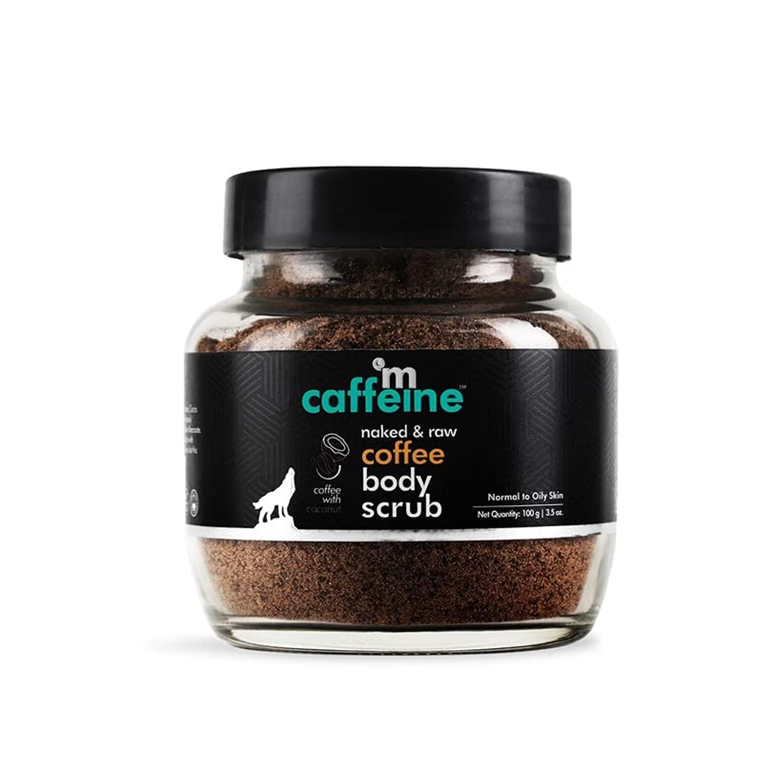 mCaffeine Exfoliating Coffee Body Scrub for Tan Removal & Soft-Smooth Skin | For Women & Men | De-Tan Bathing Scrub with Coco
