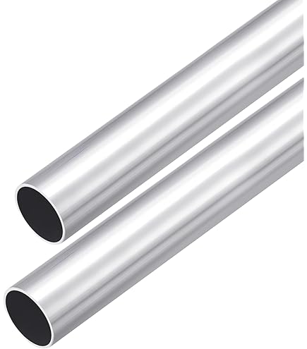 Tube SOURCING MAP 6063 Aluminium Rond Tube 20mm OD 10mm Interne Diamètre 200mm Longueur Tuyau