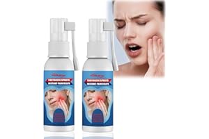 UJOOGBU 2PCS Toothache Relieving Spray,Tooth Pain Relief,Toothache Relief,Dental Pain Relief Spray,Pain Relief for Toothache,Toothache Care Spray,Herbal Oralcare Spray,Gum Pain Spray,Instant Teeth Pain Relief