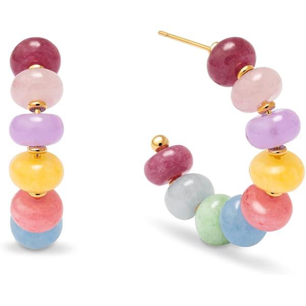 SINGULARU - Bracciale Stella Color. Acciaio avec Placcatura in oro 18