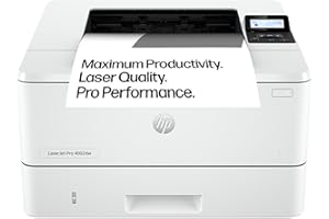 HP Laserjet Pro 4002dw Laser Printer | Black and White | Printer for Small Medium Business | Print | 2-Sided Printing | Dual-Band Wi-Fi, Ethernet | Energy Efficient