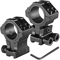 Anneaux De Montage ASG 25,4 Mm : Fixez Votre Lunette Sans Prise De Tête !