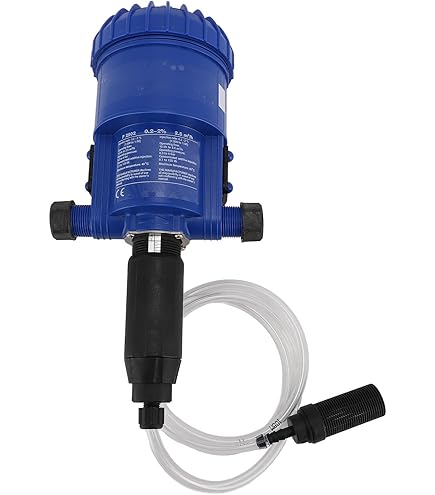 Pongnas Pompe D'injection D'Engrais Alimentée à L'eau, Pompe Doseuse Automatique De Mélange De Liquide En Plastique Pour L'irrigation Des Fermes D'élevage, Combine Sans Effort L'eau Et