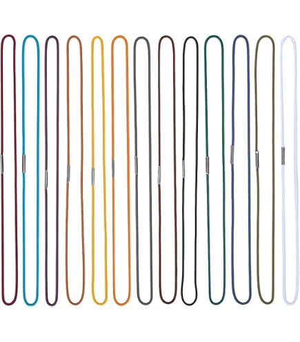 12 Fasce Elastiche Per Taccuini - Cinghie Organizzative Per Diari E Planner