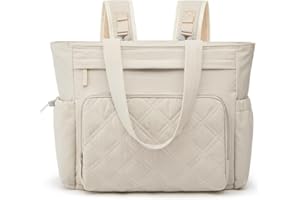 G4Free 3-IN-1 Baby Nappy Changing Bag Pram Tote Backpack, Taslan Nylon Baby Diaper Hospital Bag for Mum with Stroller Straps and Insulated Pockets