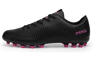 Agnueuty Football Boots Men Women,Light-Weight Football Shoes Kids,Boys Girls Football Trainers