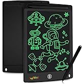 Toysbuddy Plastic Re-Writable LCD Writing Tablet Pad with Screen 21.5cm (8.5Inch) for Drawing, Playing, Handwriting Best Birt