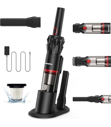 Genius Invictus One 2.0 Handheld Vacuum Cleaner + 12 Piece Blue