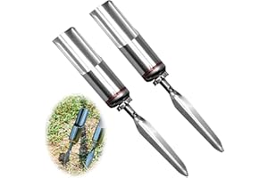 Benaton 2 Pezzi Supporto da Pesca a Terra in Acciaio Inossidabile, Supporto Pieghevole Universale per Canna da Pesca, Supporto a Terra per Canna da Pesca, per gli Sport All'aria Aperta