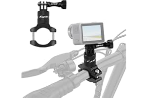 PULUZ 360° Rotation Osmo Action Mini Handlebar Mount, Camera Handlebar Mount, Go Pro Bike Handlebar Mount for GoPro, for Insta360, for DJI