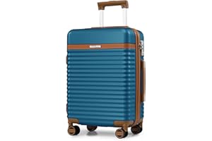 Joyway Maleta de Viaje, Ultraligeras Trolley Cabina Mediana 20 Pulgadas, Expandible Rígidas Duradero con 4 Ruedas-Giratorias 360° y Cerradura TSA