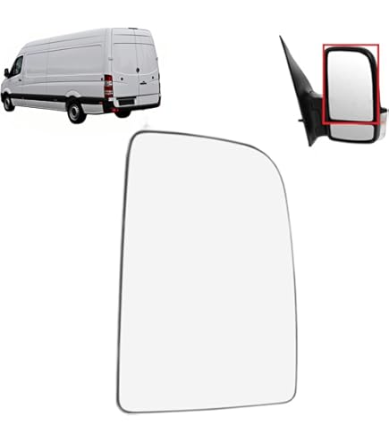 TarosTrade 57 0539 L 46776 Vetro Specchietto Retrovisore Riscaldabile Parte Superiore Lato Sinistro