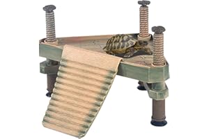 AFGSsm Isola per Tartarughe d'Acqua, Piattaforma Tartarughe d'Acqua, Isola Galleggiante Tartarughe per Tartarughe Molo Galleggiante