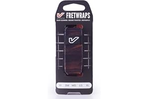 Kapodaster zum Stummschalten von Saiten von Gruv Gear Holz S walnuss