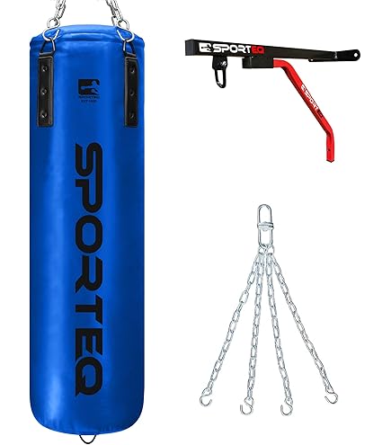 Punch Bag Boxing 6pcs Set 5ft Heavy Filled Punchbag Gloves Bracket,Hook - View #6