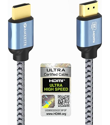 Xbox Series S Monoprice 8K No Logo Ultra High Speed HDMI Cable