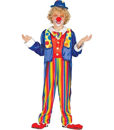 Set De Maquillaje De Payaso Funidelia – Paleta De 3 Colores Con Aplicador Y Lápiz Negro, Para Carnaval Y Circo