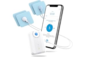 Bluetens BL-BLT02 Electrosimulateur connecté Blanc/Bleu