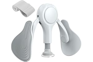 TINRIEF Ejercitador de Muslos y Suelo Pélvico para Mujeres Máquina de Ejercicio Interno de Piernas con Banda de Resistencia Kegel Trainer Tonificador de Glúteos y Musculatura Abdominal para Casa