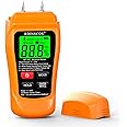 Wood Moisture Meter Two Pins Digital Wall Moisture Detector Paper Humidity Tester for Wood Building Material Firewood Walls Paper Floor