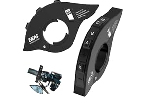 EJEAS La poignée de télécommande EUC est utilisée pour contrôler l'interphone Bluetooth Q2/Q7/V4 Plus/Q4 pour casque de moto