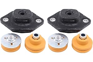 DOO ENGY Federbeinstützlager Domlager Reparatursatz Stoßdämpfer Halterung Dämpfer Halter Federbeinhalterungen Federbeinlager Gummilager Hinterachse hinten oben für 1er E81 E88 E82 3er E90 E91 E92 E93 X1 E84