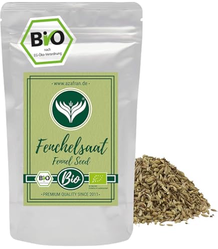 500g Bio Fenchel Ganz – Plastikfrei Verpackt, Ideal Für Tee & Gewürze