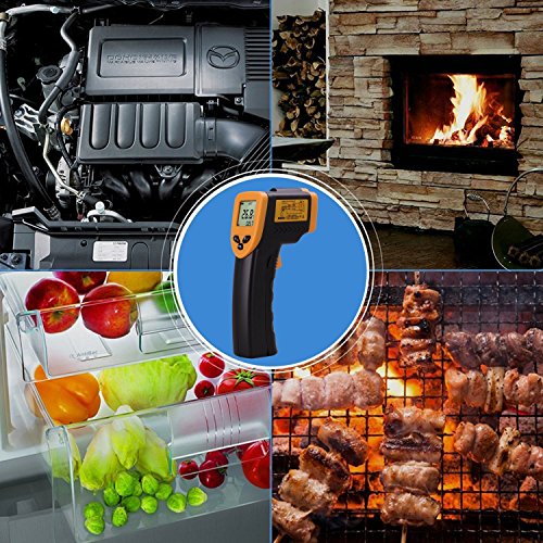 Thermometer, Riversong Infrarot-Thermometer / Pyrometer -50℃ bis +380℃ - 6