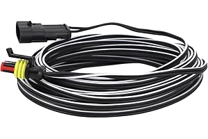 TIMBERA 10m / 33ft Low Voltage Cable for HUSQVARNA AUTOMOWER 435X, 440, 450, 520, 535X AWD EPOS – Robotic Lawnmower – Transformer Power Supply Adapter Extension Cord for Charging Station – 10 metres