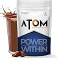 AS-IT-IS ATOM PWR Mass Gainer 1 Kg | Pack of 13 servings | 5:1 Carb-Protein Ratio | Powered with BCAA, L-Glutamine, Tribulus, Ashwagandha | Double Rich Chocolate flavor