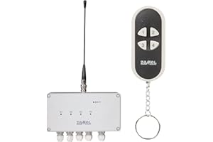 ZAMEL Etero RWS-211C/N zestaw przełączników radiowych z nadajnikiem, 4-kanałowy