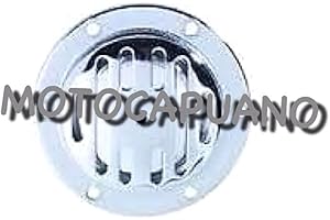 MOTOCAPUANO CLACSON 6 VOLT CROMATO VESPA 50 SPECIAL R L N 125 ET3 PRIMAVERA