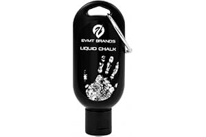 EVMT Brands Liquid Chalk, Mess-Free Gym Chalk for Weightlifting, Gymnastics, Rock Climbing, Dancing. Sweat-Resistant and Long