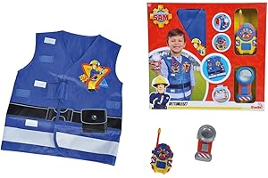 Simba - Strażak Sam Zestaw strażaków z nadrukiem - Latarka 11 cm - Talkie 14 cm od 3 lat