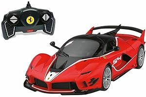 MONDO RC Kit Ferrari FXXK Evo, velocità 8 Km/h, Scala 1:18, Colore Rosso, 63691