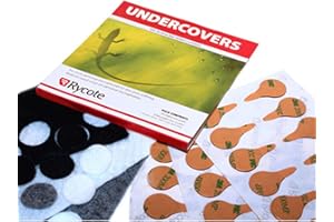 Rycote Undercovers - Pegatinas para las patas de las sillas (100 unidades)