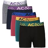AC&amp;Co/Altınyıldız Classics Pamuklu Esnek Desensiz 5'li Boxer Paketi, Renk Karışık