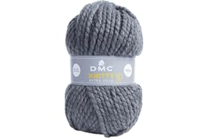 DMC - Lana Knitty 10 - Ovillo de 100 g - 82 m | Lana gruesa, increíblemente rápida de tejer, perfecta para principiantes| 21 colores disponibles