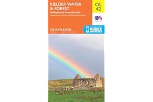 Kielder Water & Forest Map | Bellingham & Simonside Hills | Ordnance Survey | OS Explorer Map OL42 | England | Walks | Hiking | Maps | Adventure: 1